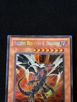 Secret Rare Limited Edition | Malefic Red-Eyes B. Dragon | YMP1-EN001 | LP - Image 2
