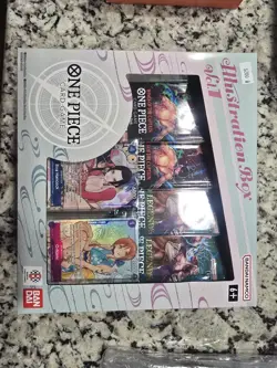 One Piece Bandai TCG Card Game - Illustration Box Vol 1 Brand New - Sealed - Image 1