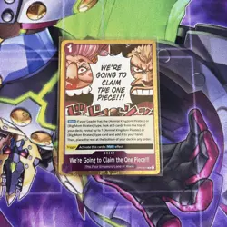We're Going to Claim the One Piece!!! OP07-077 500 Years in the Future Foil - Image 2