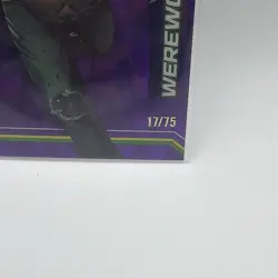 Topps 2026 Chrome Marvel Werewolf by Night #195 Purple Refractor 17/75 - Image 2