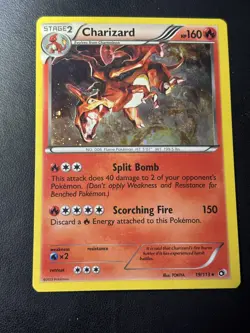 Pokemon Charizard - 19/113 (Cosmos Holo) Promo Cards & Products 019/113 MP/HP - Image 1