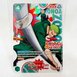 One Piece x Round 1 Collab RORONOA ZORO PRB02-006 ENGLISH Promo Card - Image 1