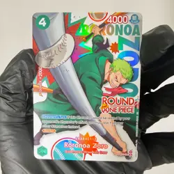 One Piece x Round 1 Collab RORONOA ZORO PRB02-006 ENGLISH Promo Card - Image 3