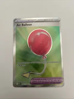 Air Balloon 166/132 Me01: Mega Evolution Holo Full Art Pokemon Trainer Card - Image 1