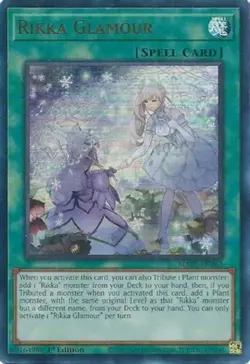 Yugioh! Rikka Glamour - MAZE-EN062 - Ultra Rare - 1st Edition Near Mint, English - Image 1