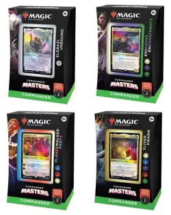 Commander Masters SET of 4 DECKS MTG Sealed Eldrazi Party Silver Enduring - Image 1