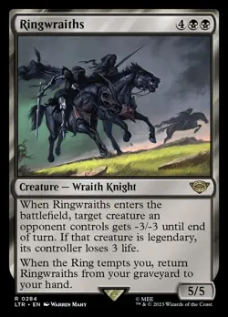 Ringwraiths - The Lord of the Rings: Tales of Middle-earth - MTG (NM) - Image 1