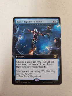 Raise Repulsor Shields - 340 - MTG: Marvel Super Heroes - Extended Art NM - Image 1