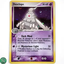 Pokemon TCG Dusclops 14/108 Holo EX Power Keepers LP Light Play - Image 1