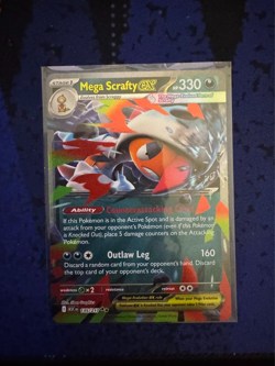 Pokemon Mega Scrafty ex 135/217 Me: Ascended Heroes NM - Image 1