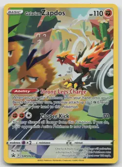 Galarian Zapdos SWSH283 Holo Sword & Shield Promo Pokemon NM 155 - Image 1