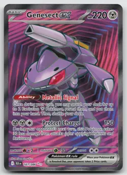 Genesect ex 161/086 Holo Black Bolt Pokemon NM 225 - Image 1