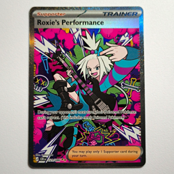 Roxie's Performance SIR 121/086 Chaos Rising Full Art Holo Rare English NM - Image 1