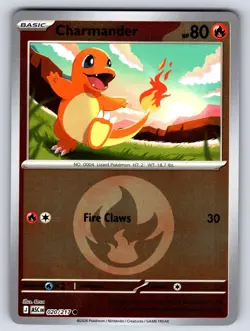Charmander (Energy Symbol Pattern) ASC 020/217 Reverse Holo Pokemon TCG - Image 1