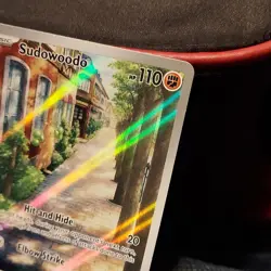 Sudowoodo 219/193 Paldea Evolved Illustration Rare Full Art Holo ENG 2023 - Image 5