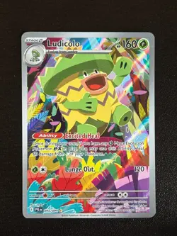 Ludicolo 095/094 Illustration Rare Phantasmal Flames Pokemon Holo Near Mint - Image 1