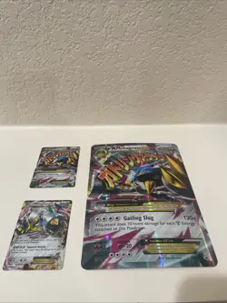 Pokemon TCG M Mega Metagross EX XY34-35 Black Star - Image 1
