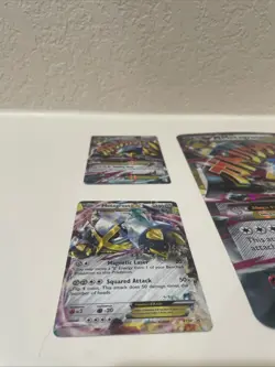 Pokemon TCG M Mega Metagross EX XY34-35 Black Star - Image 2