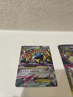 Pokemon TCG M Mega Metagross EX XY34-35 Black Star - Image 3
