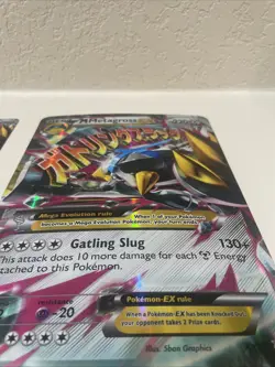 Pokemon TCG M Mega Metagross EX XY34-35 Black Star - Image 4