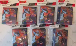 Pokemon Mega Evolution Phantasmal Flames Mini Portfolio Lot Of 7 New, SEALED - Image 1