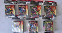 Pokemon Mega Evolution Phantasmal Flames Mini Portfolio Lot Of 7 New, SEALED - Image 2
