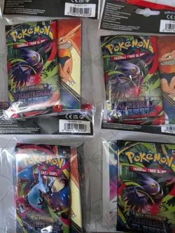 Pokemon Mega Evolution Phantasmal Flames Mini Portfolio Lot Of 7 New, SEALED - Image 3