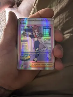 Lacey 175/13 Special Illustration Rare Pokemon Prismatic Evolutions Fan Art - Image 1