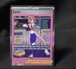 Lacey 175/13 Special Illustration Rare Pokemon Prismatic Evolutions Fan Art - Image 2