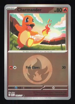 Charmander (Energy Symbol Pattern) 020/217 Reverse Holo ASC Pokemon NM/M - Image 1