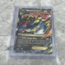 Pokemon Salamence EX Mega Promo XY171 Holo Near Mint-light play - Image 1