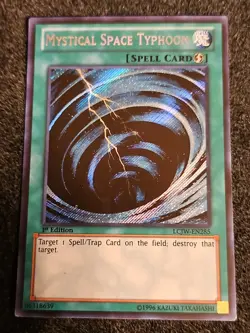 MYSTICAL SPACE TYPHOON - LCJW EN285 - Secret Rare - 1st Ed VLP - Image 1