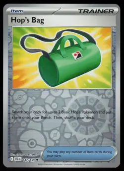 Hop's Bag 147/159 Uncommon Journey Together Pokemon Reverse Holo Near Mint - Image 1