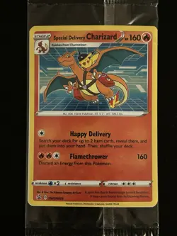 Pokemon Special Delivery Charizard SWSH075 Promo Sealed - Image 2
