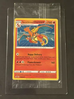 The Pokemon Company Special Delivery Charizard SWSH075 Holo Promo SEALED - Image 1