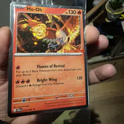Ho-Oh 010/086 Galaxy GameStop Promo Stamped Sealed - Pokemon Chaos Rising - Pre - Image 1