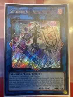 Yugioh Sky Striker Ace - Azalea Temperance BLTR-EN044 Secret Rare 1st Ed NM - Image 1