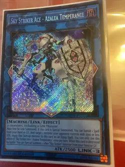 Yugioh Sky Striker Ace - Azalea Temperance BLTR-EN044 Secret Rare 1st Ed NM - Image 3