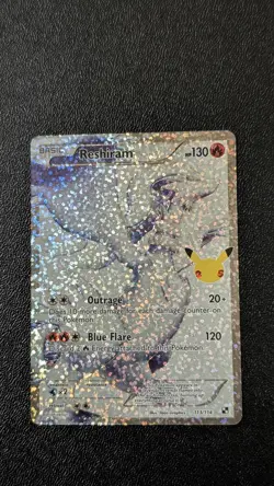 Reshiram 113/114 Full Art Holo NM | Pokemon Celebrations 25th Anniversary - Image 1