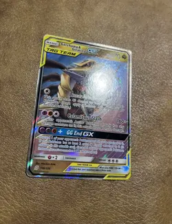Pokemon TCG Garchomp and Giratina GX 146/236 Unified Minds Tag Team NM/ Mint - Image 2