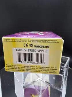 1999 WOTC, Pokemon, Pikachu and Mewtwo, Ultra Pro Deck Box. EMPTY BOX. - Image 4