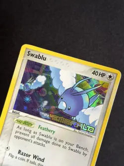 Pokemon - Swablu - 67/106 - 2005 EX Emerald Stamped Reverse Holo - Image 2