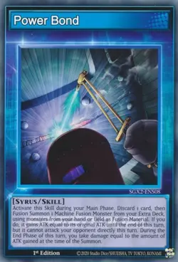 1x Power Bond - 1st Edition NM Eng YuGiOh - Speed Duel Midterm Paradox - Image 1