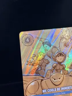 Disney Lorcana We Could Be Immortals (Enchanted) 219/204 Azurite Sea Holofoil - Image 2