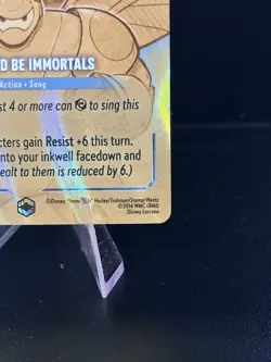 Disney Lorcana We Could Be Immortals (Enchanted) 219/204 Azurite Sea Holofoil - Image 4