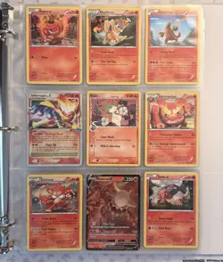 Brother’s Pokemon Card Binder/Lot Range of Cards Old-New - Image 1