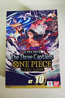 Bandai ONE PIECE Card Game Ultra Deck The Three Captains ST-10 Deck - Image 1