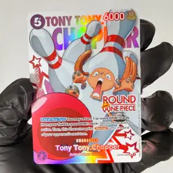One Piece x Round 1 Collab TONY TONY.CHOPPER OP09-068 ENGLISH Promo Card - Image 3