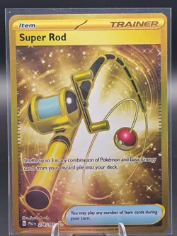 Super Rod 276/193 Padea Evolved Gold Pokemon Card - Image 1
