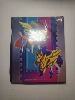 Pokemon Sword & Shield Jumbo Collectors Binder W 6 Jumbo Cards - Image 2